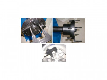 Адаптер для колес без центрального отверстия на станок CB1980 TROMMELBERG B-W.03.40