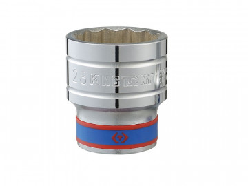 Головка торцевая стандартная двенадцатигранная 1/2&quot, 21 мм KING TONY 433021M