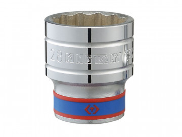 Головка торцевая стандартная двенадцатигранная 1/2&quot, 13 мм KING TONY 433013M