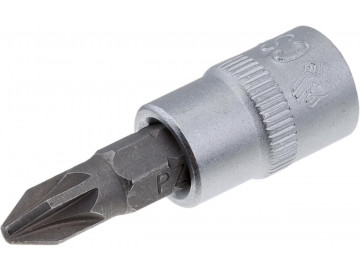 Торцевая головка короткая с битой 1/4