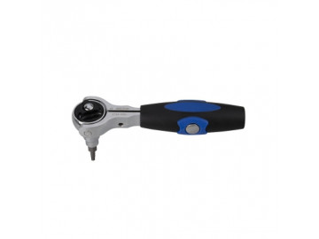 Трещотка 1/4, 114 мм, 72 зубца, дисковый механизм, поворотная голова с кнопкой KING TONY 2752-45G