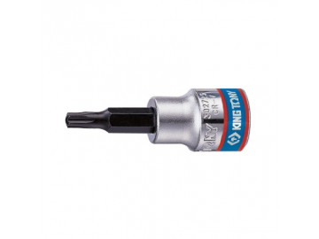 Насадка (бита) торцевая 3/8, TORX, T45, L = 50 мм, с отверстием KING TONY 302745