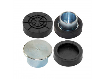 Адаптер бутылочного домкрата с резиновой накладкой D-32мм арт.1056А-32