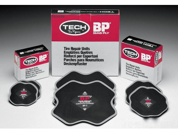 Заплатка BP-5 c диагональным кордом 165 х 165 мм Tech 605BK