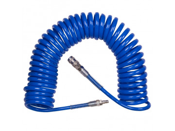 Шланг пневм. спирал-й высокого давления 8х12 мм, 10 м, 1/4 KING TONY 79953-10