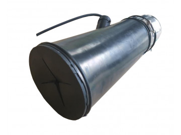 Насадка газоприемная круглая 102 мм KraftWell KRW-EN-102R