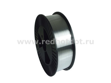 Проволока сварочная алюминиевая AlSi5 ER-4043A d=0.8 мм (в катушке D200, 2 кг) RED HOT DOT MR08202