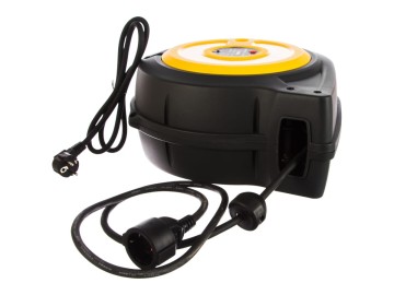 CR605153S  Катушка автоматическая с электрокабелем 15м. с напряжением 220В,провод c сечен Lubeworks