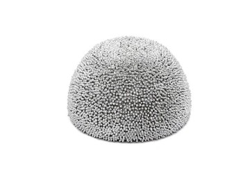 Абразивная мелкозернистая контурная полусфера с несквозным отверстием RH140 TECH