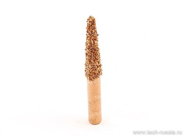 Шероховальная среднезернистая фреза - “карандаш” (диаметр 6 мм, длина 65 мм, зерно 36) S2007 TECH