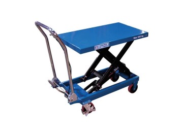 Тележка с подъемным столом HJ4004, г/п 500кг Rossvik