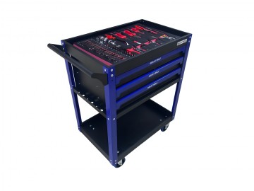 Инструментальная тележка с инструментом Great Wolf GW-3ST1 Blue